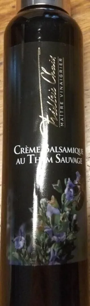 Crème de balsamique au thym sauvage