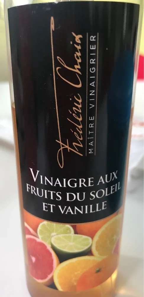 Vinaigre aux fruits du soleil et vanille