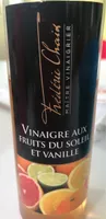 Vinaigre aux fruits du soleil et vanille