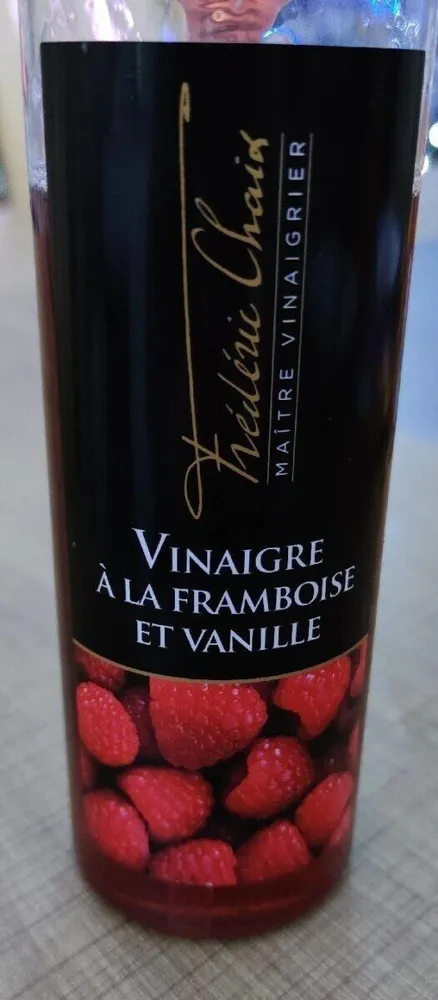 Vinaigre a la framboise et vanille