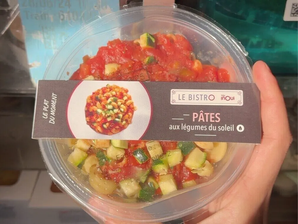 Pâtes aux légumes du soleil