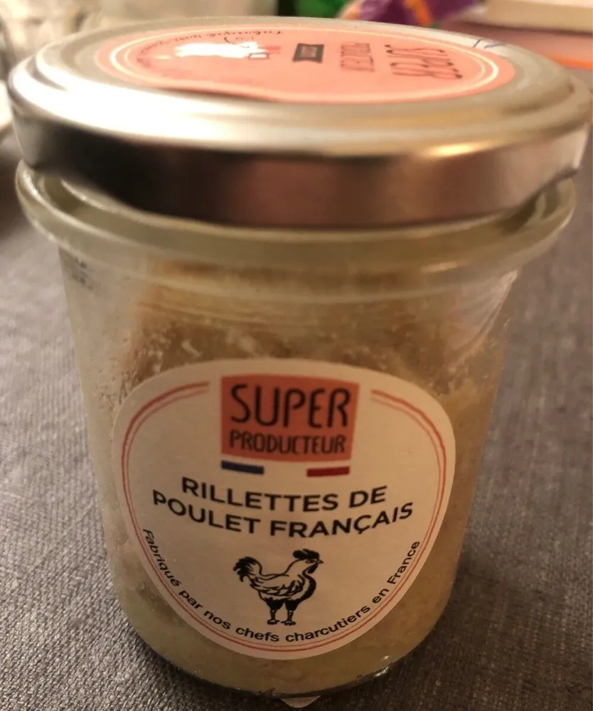 Rillete de poulet francais