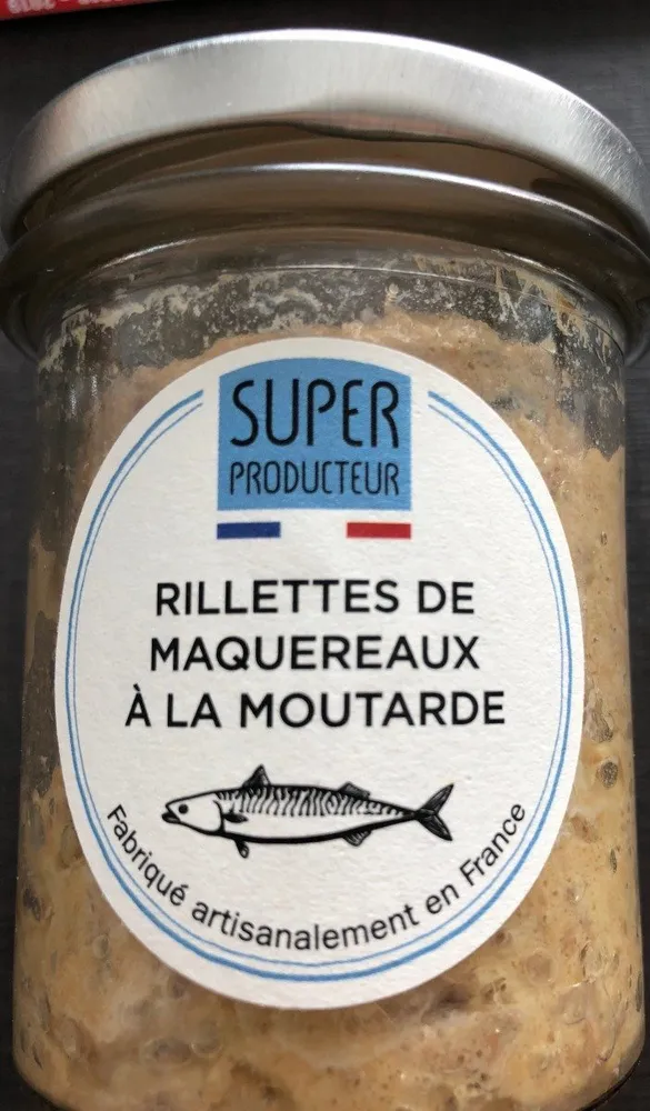 Rillettes De Maquereaux à La Moutarde Bio