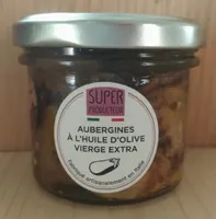 Aubergines à l'huile d'olive vierge extra