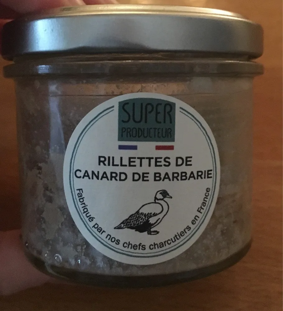 Rillettes de canard de Barbarie