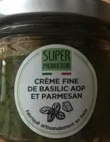 Crème fine de basilic aop et parmesan