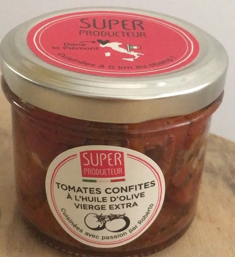 Tomates confites à l’huile d’olive vierge extra