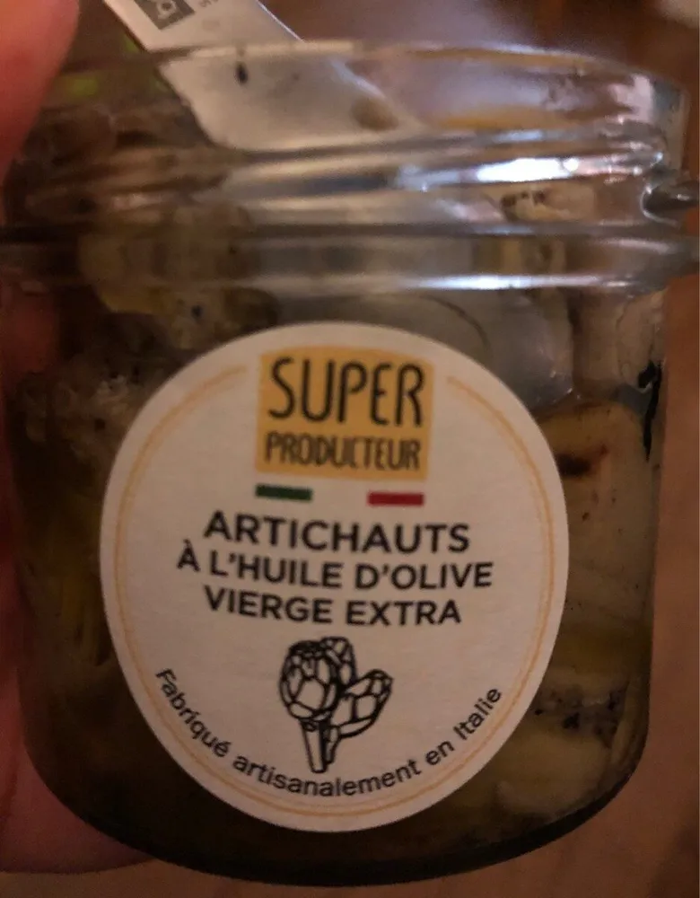 Artichauts a l'huile d'olive vierge extra