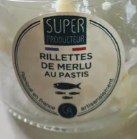 RILLETTES DE MERLU AU PASTIS
