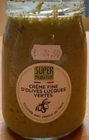 Crème fine d’olives lucques vertes