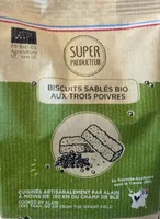 Biscuits sables bio aux trois poivres