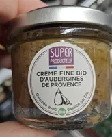 Creme fine bio d’aubergines de provence