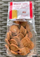 Biscuits salés à la farine de lin doré tomates et herbes