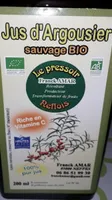 Jus d argousier sauvage bio