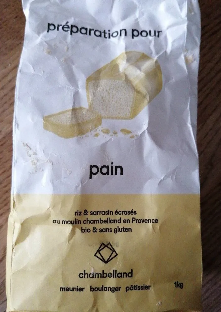 Préparation pour pain