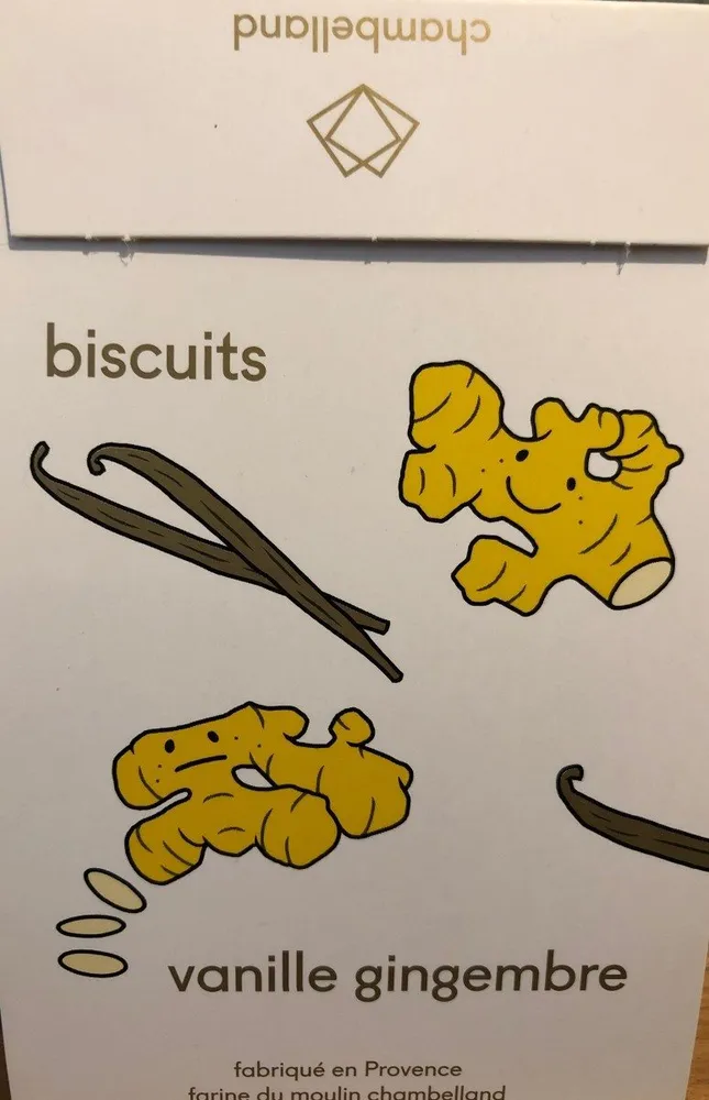 Biscuits Vanille Gingembre