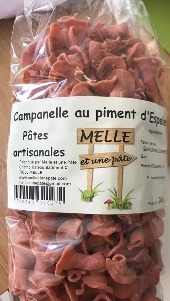 Campanelle au piment d'Espelette