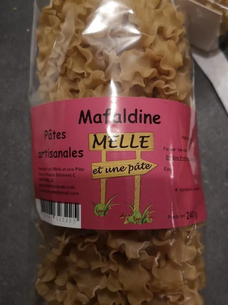 Pates artisanales mafaldine