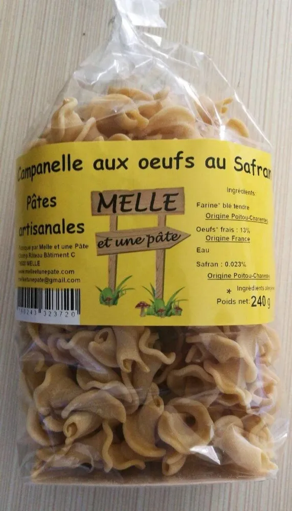 Campanelle aux œufs au Safran