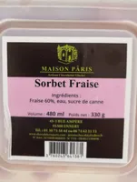 Sorbet fraise