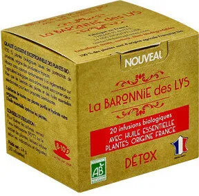 La Baronnie Des Lys Infusion Bio Detox. BT