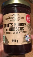 Fruits rouges à l'hibiscus et huile essentielle