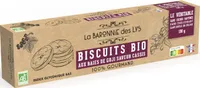 Biscuits bio aux baies de goji saveur cassis