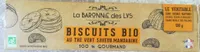 Biscuits Bio au Thé Vert Saveur Mandarine