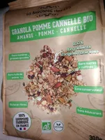 Granola pomme cannelle bio
