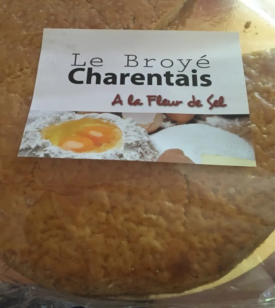 Le broyé charentais