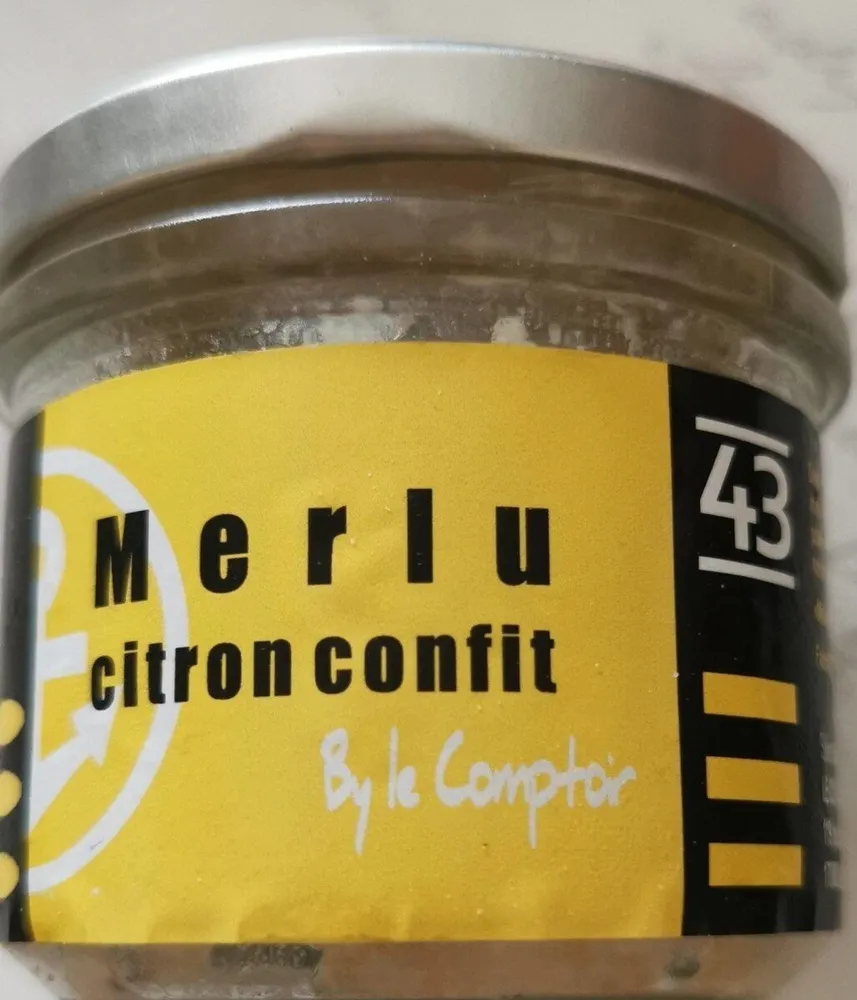 Merlu Citron confits