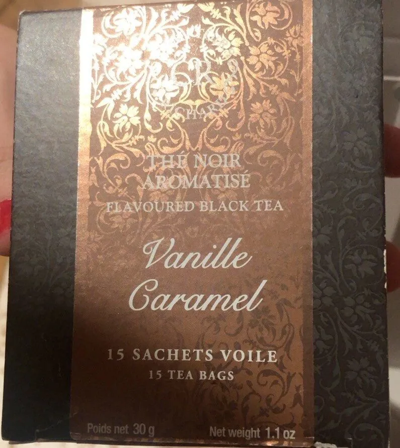 Thé noir aromatisé