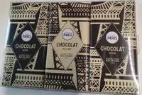 Assortiment de 3 mini tablettes de chocolat