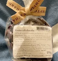 Graines de café chocolat
