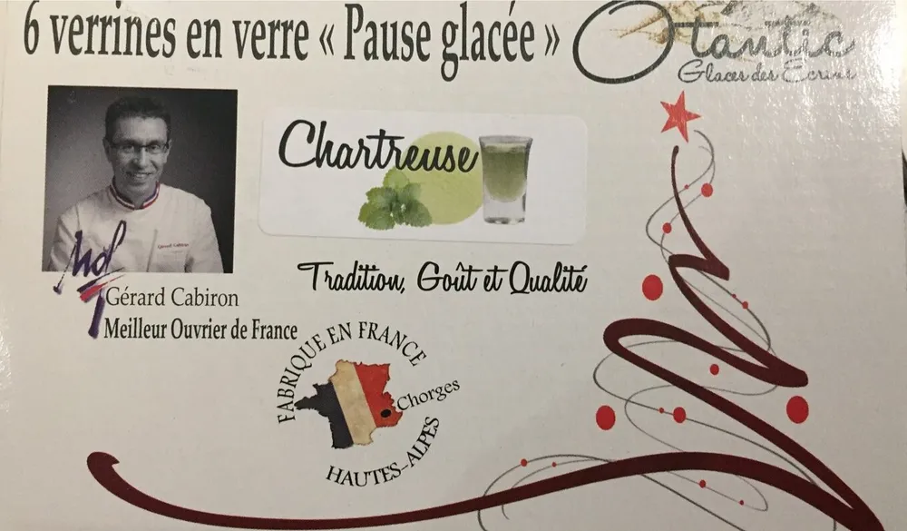 Verrines pause glacée