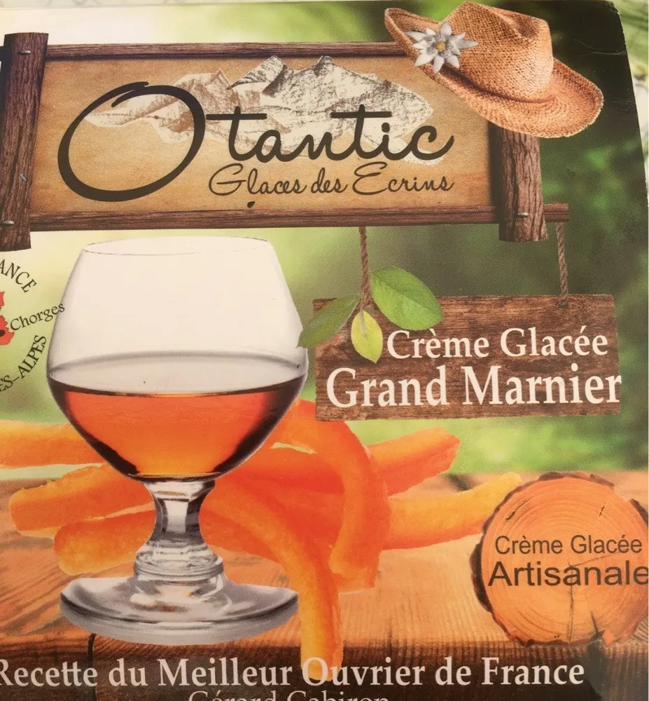Creme glacee grand marnier
