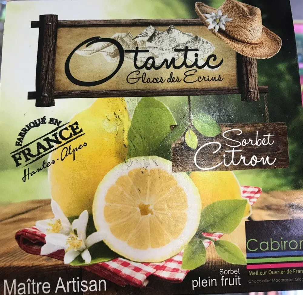 Sorbet citron