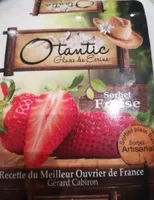 Glaces des Ecrins sorbet Fraise