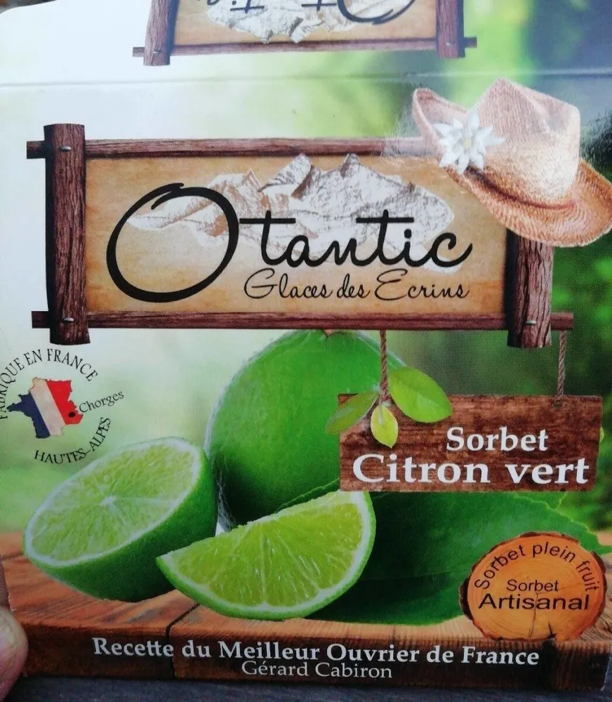 Sorbet citron vert