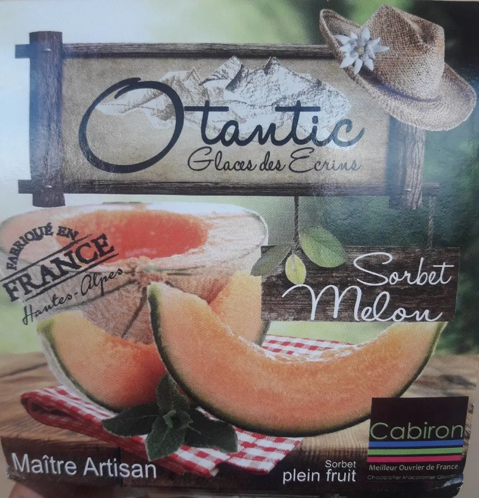 Sorbet melon