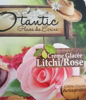 Crème glacée Litchi/Rose