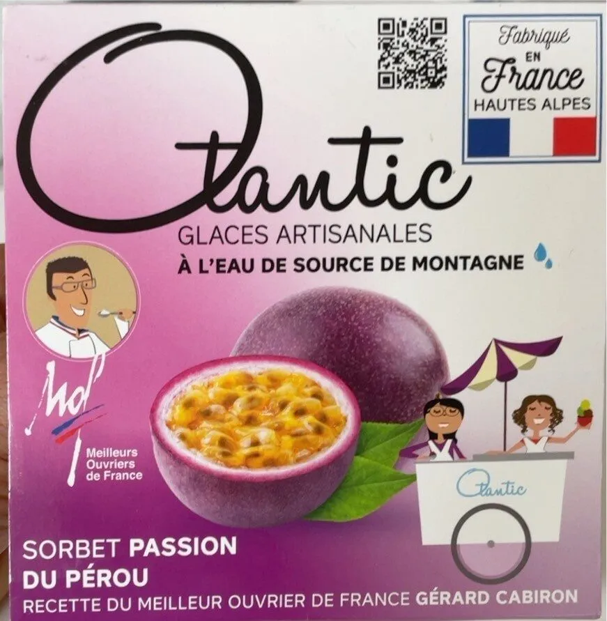 Sorbet passion du perou