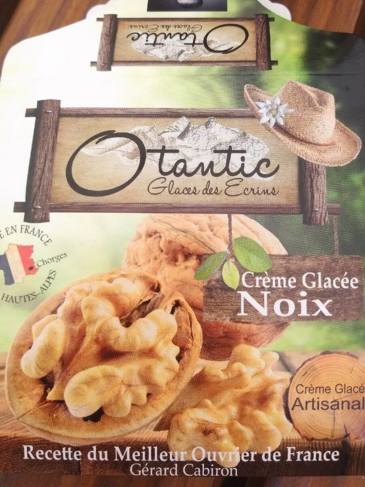 Crème glacée noix