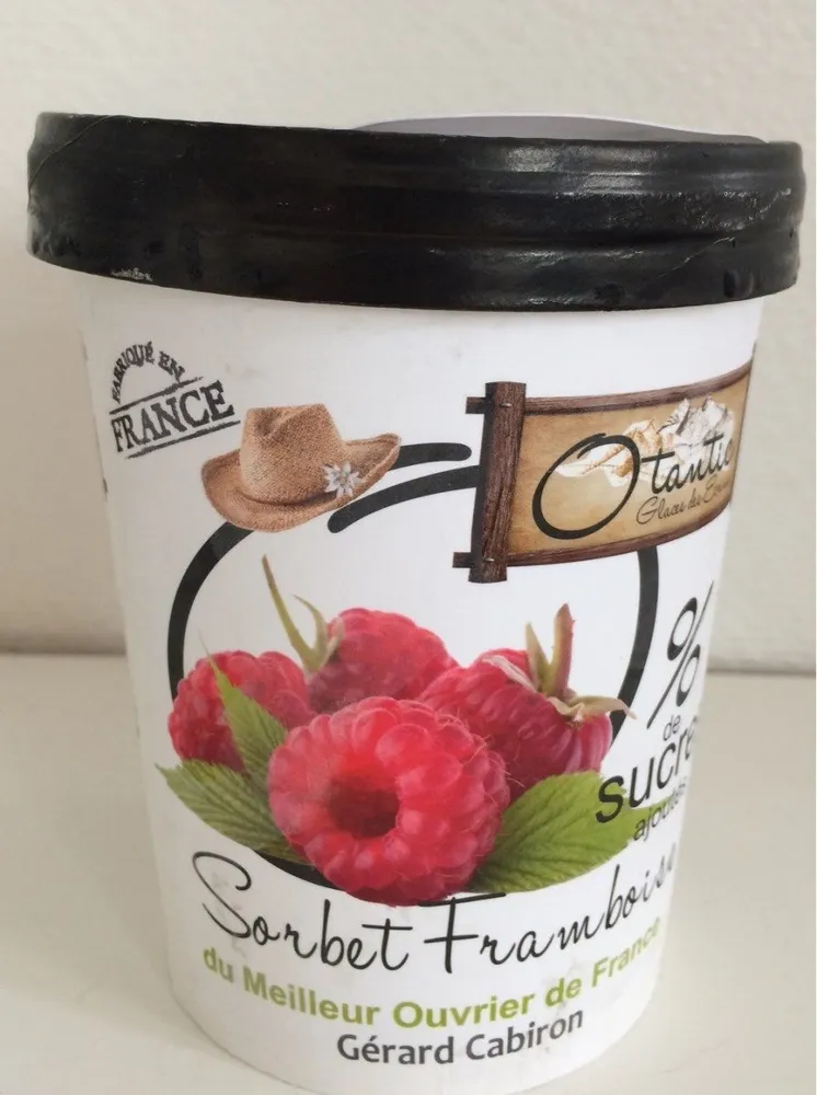 Sorbet framboise