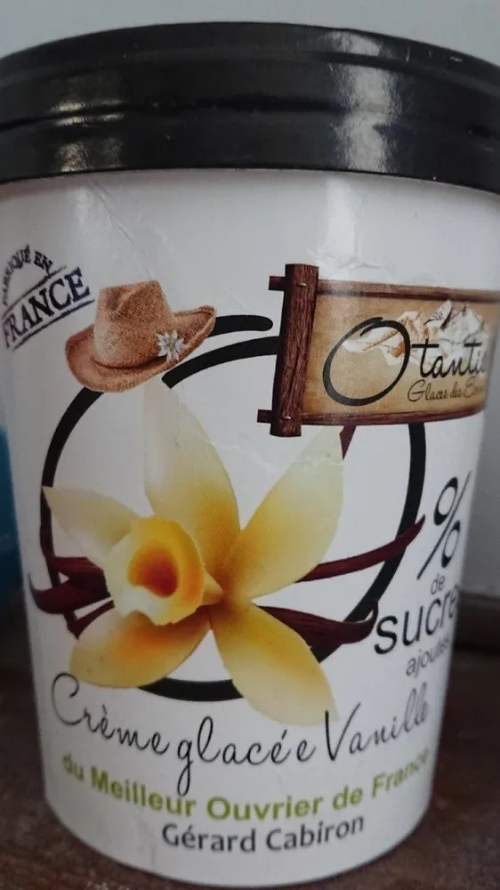 Crème glacée vanille