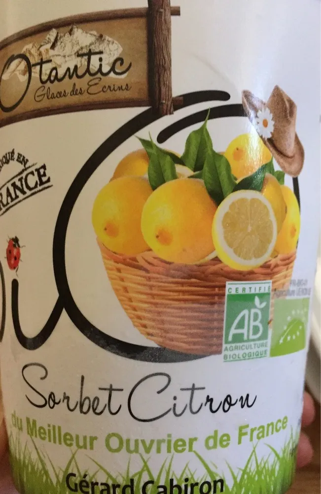 Sorbet citron