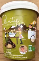 Sorbet poire coulis de chocolat avec ses copeaux