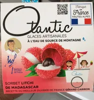 Sorbet litchi de madagascar