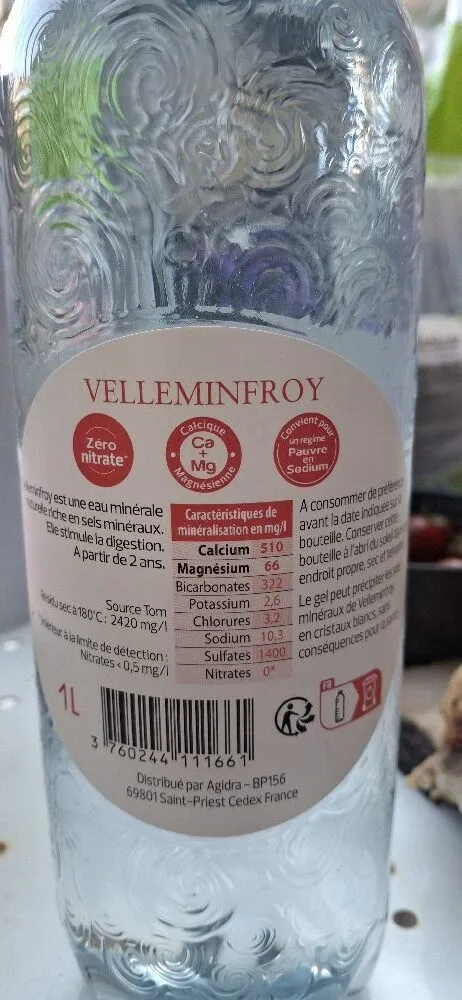 Eau pétillante