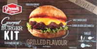 Gourmet burger kit à cuisiner chez soi